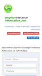 Mobile Screenshot of empleofreelanceinformatica.com